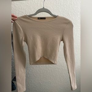 Zara cropped top